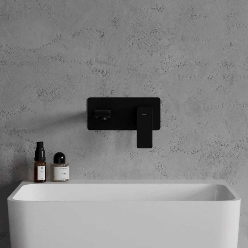 OMNIRES PM7415BL - Basin tap for concealed installation PARMA matte black
