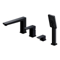 OMNIRES PM7432BL - Bath tap 4-hole PARMA matte black