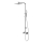 OMNIRES PM7444CR - Shower set with tap PARMA shiny chrome