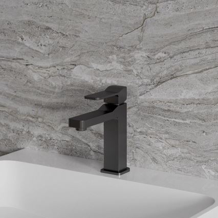 OMNIRES SL7710GR - Basin tap SLIDE 17 cm brushed graphite