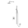 OMNIRES SYSY17CR - Shower set with concealed tap Y shiny chrome