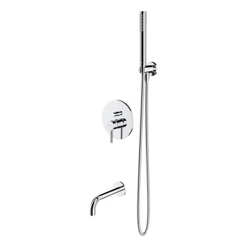 OMNIRES SYSYW01CR - Bath set with concealed tap Y shiny chrome