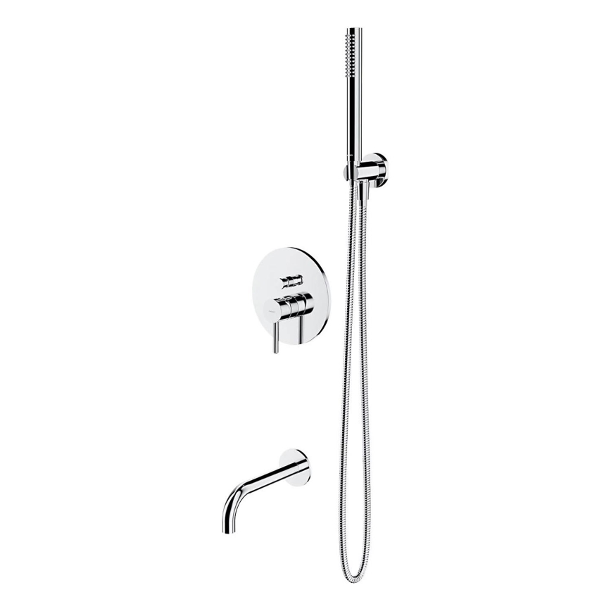 OMNIRES SYSYW01CR - Bath set with concealed tap Y shiny chrome