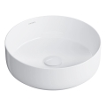 OMNIRES TULSA355BP - TULSA countertop washbasin Ø 36 cm ceramic/glossy white