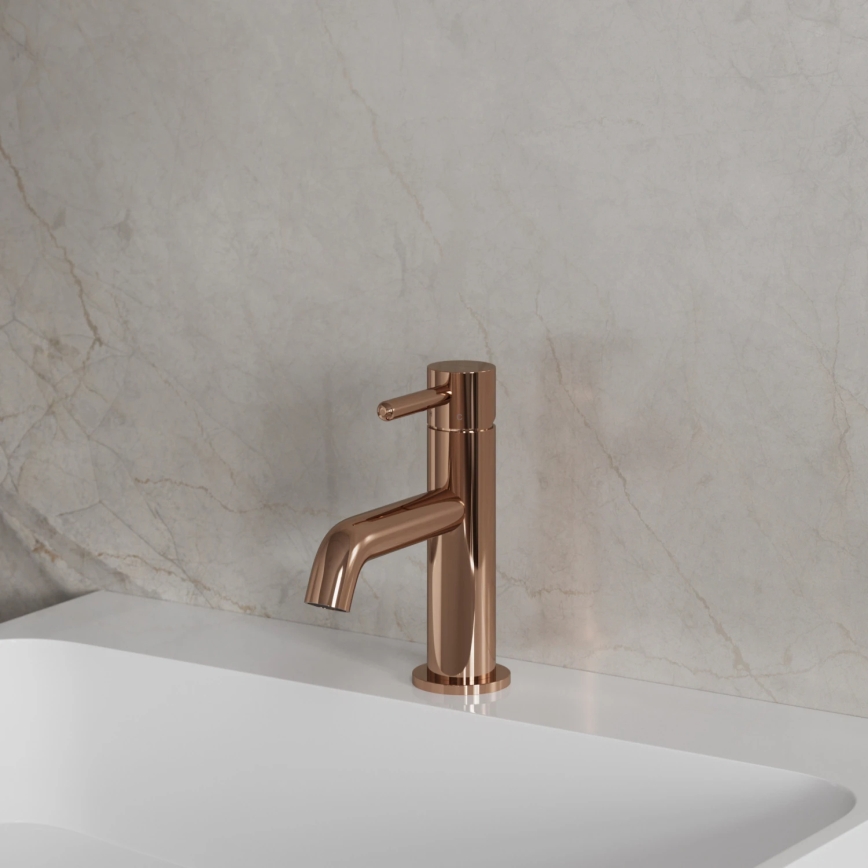 OMNIRES Y1210NCP - Y washbasin mixer 16.2 cm, polished copper