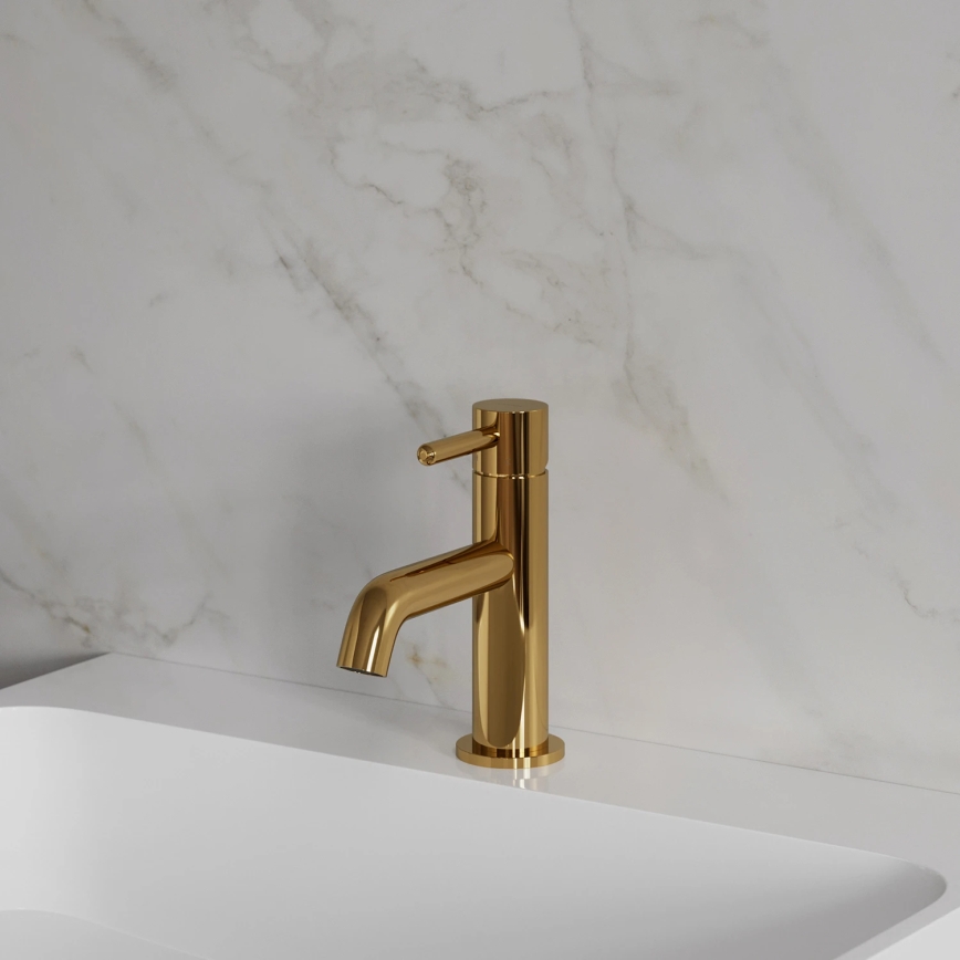 OMNIRES Y1210NGL - Basin tap Y 16,2 cm shiny golden