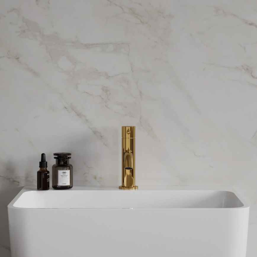 OMNIRES Y1210NGL - Basin tap Y 16,2 cm shiny golden