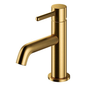 OMNIRES Y1210NGLB - Y Basin Mixer, 16.2 cm, Brushed Gold
