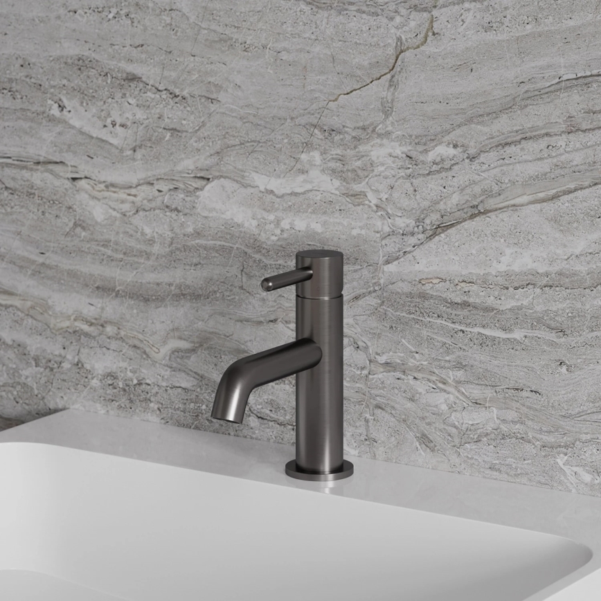 OMNIRES Y1210NGR - Basin tap Y 16,2 cm brushed graphite