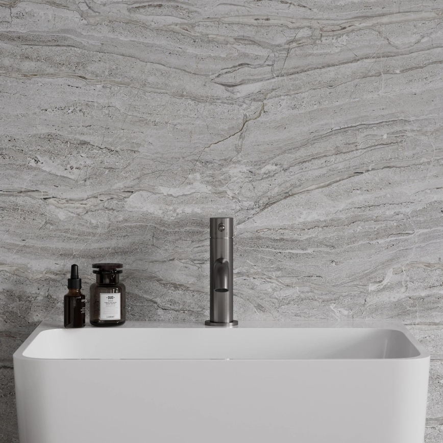 OMNIRES Y1210NGR - Basin tap Y 16,2 cm brushed graphite