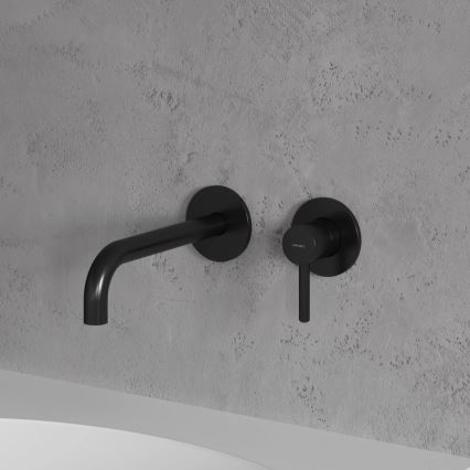 OMNIRES Y1215HLBL - Basin tap for concealed installation Y semi-matte black