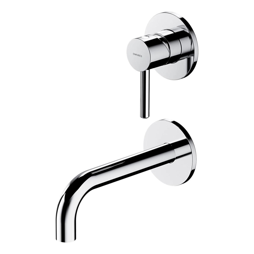 OMNIRES Y1215NCR - Basin tap for concealed installation Y shiny chrome