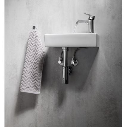 Omp Tea - TEA MINITOTI Washbasin Trap, Polished Chrome