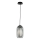 Ondaluce - BONNIE Cable Pendant Lamp 1x E27/15W/230V, Ø 15.5 cm, Black/Smoked Black