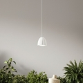 Ondaluce - Cable-hung pendant CONCRETE 1xGU10/7,5W/230V pr. 10,5 cm concrete white