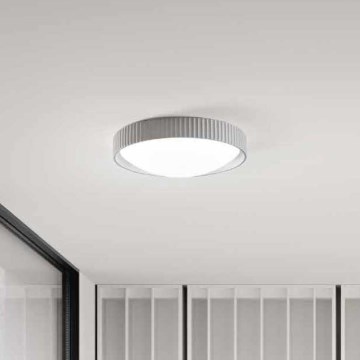 Ondaluce - CONCRETE LED Ceiling Light LED/20W/230V Ø 41 cm, Concrete Grey