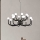 Ondaluce - DERBY Cable-Suspended Chandelier 16xG9/7W/230V, Ø 81.5 cm, Black