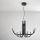 Ondaluce - Dimmable LED Cable-Hung Pendant NOUVEAU LED/35W/230V Ø 78 cm Black