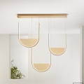 Ondaluce - Dimmable LED Cable Pendant LOTUS LED/70W/230V, Gold