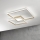 Ondaluce - Dimmable LED Ceiling Light DOWEL LED/46W/230V 55x55 cm Gold