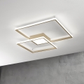 Ondaluce - Dimmable LED Ceiling Light DOWEL LED/46W/230V, Gold
