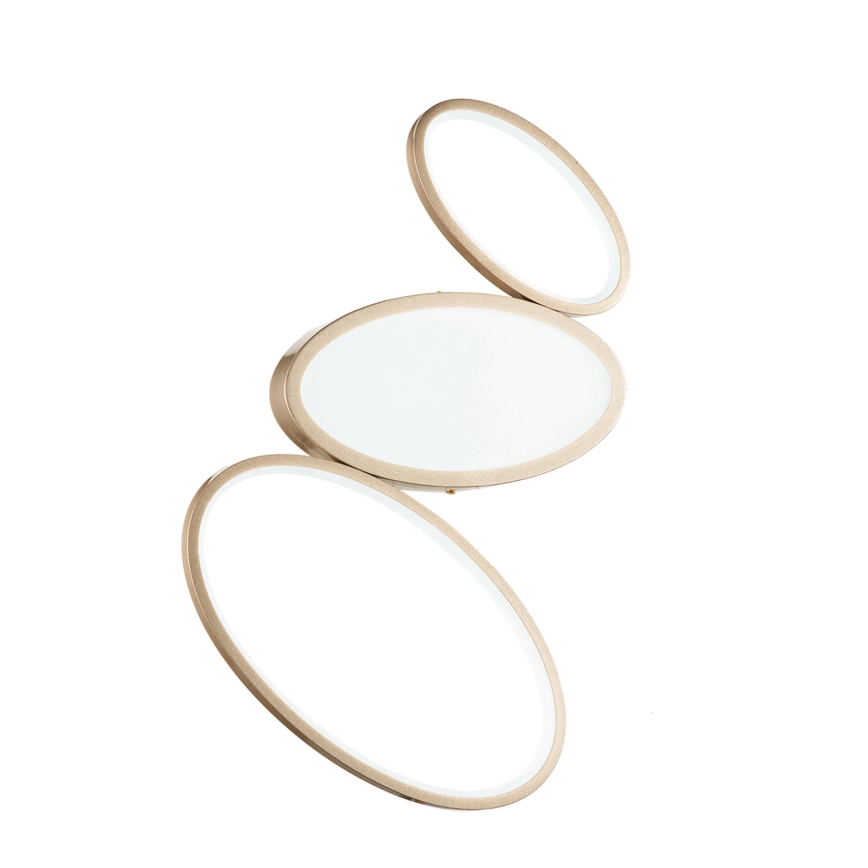 Ondaluce - Dimmable LED Ceiling Light RICE LED/25W/230V 38x63 cm gold