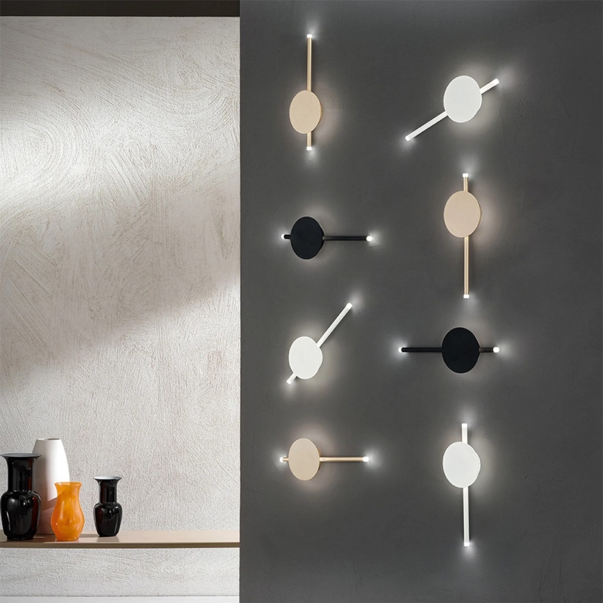 Ondaluce - Dimmable LED Wall Light JAMES LED/16W/230V Gold