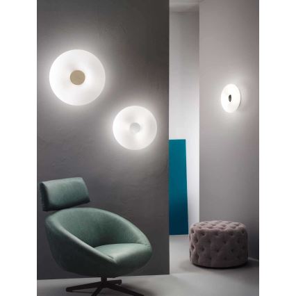 Ondaluce - DODI ceiling light 2xE27/15W/230V Ø 33 cm white