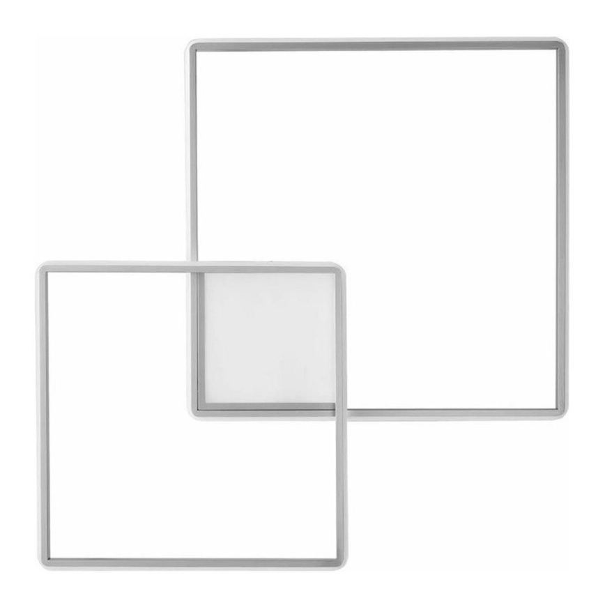 Ondaluce - DOWEL LED/46W/230V Dimmable Ceiling Light, Silver