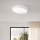 Ondaluce - HALF LED Dimmable Ceiling Light, 25 W, 230 V, 3000/4000 K, Ø 38.5 cm, White