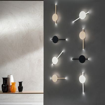 Ondaluce - JAMES Dimmable LED Wall Light, 16W/230V, White