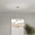 Ondaluce - JEPPY Cable-Suspended Chandelier 8xG9/7W/230V Ø 78.5 cm Gold/White