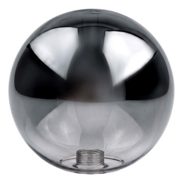 Ondaluce - JEWEL Universal Replacement Lampshade, Ø 15 cm, Smoked Black