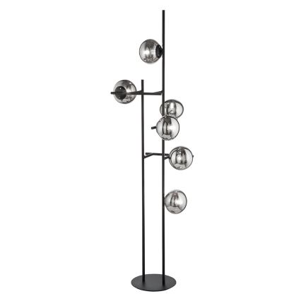 Ondaluce - JEWEL Universal Replacement Lampshade, Ø 15 cm, Smoked Black