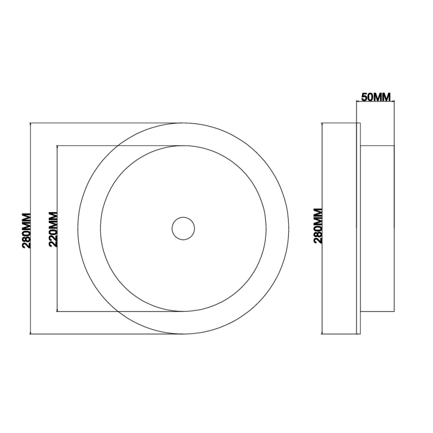 Ondaluce - JOKEY LED Wall Light LED/10W/230V Clear