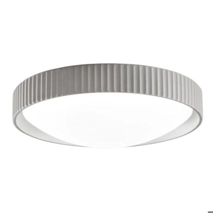 Ondaluce - LED CONCRETE Ceiling Light/20W/230V Ø 41 cm concrete/grey