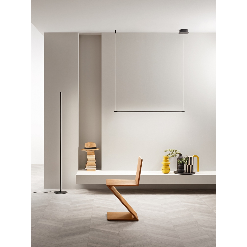 Ondaluce - LED Dimmable Cable Pendant GENIUS LED/28W/230V Black