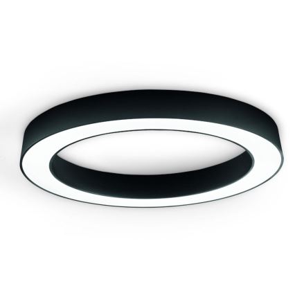 Ondaluce - GLOBUS Dimmable LED Ceiling Light, 80W/230V, 3000/4000K, diameter 100 cm, Black