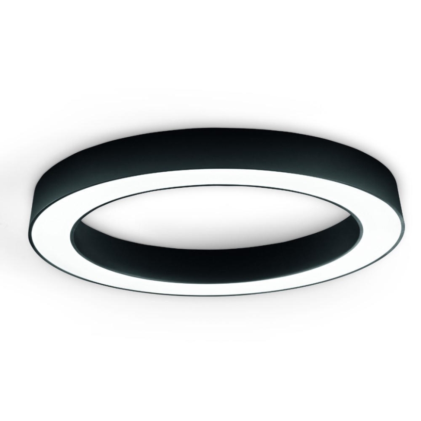 Ondaluce - GLOBUS Dimmable LED Ceiling Light, 80W/230V, 3000/4000K, diameter 100 cm, Black