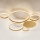 Ondaluce - LED Dimmable Ceiling Light POIS LED/68W/230V Gold