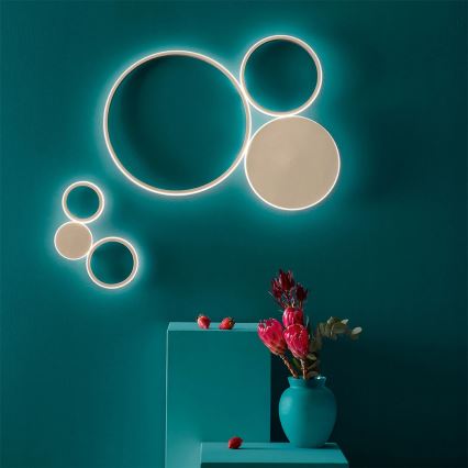 Ondaluce - LED Dimmable Wall Light POIS LED/42W/230V, Gold