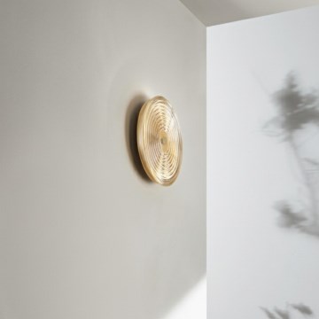 Ondaluce - LED Wall Light JOKEY LED/10W/230V Gold/Smoky Beige