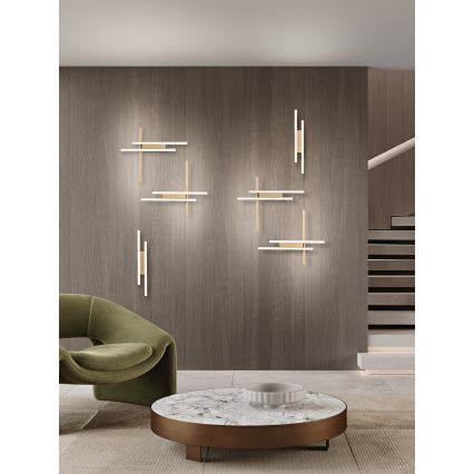 Ondaluce - MOVIDA Dimmable LED Wall Light 16W/230V, Gold