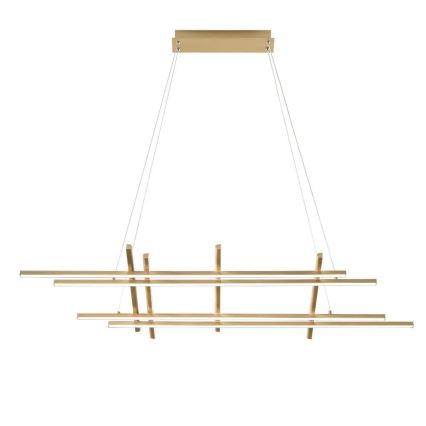 Ondaluce - MOVIDA LED/114W/230V Dimmable Cable-Suspended Pendant Light, Gold