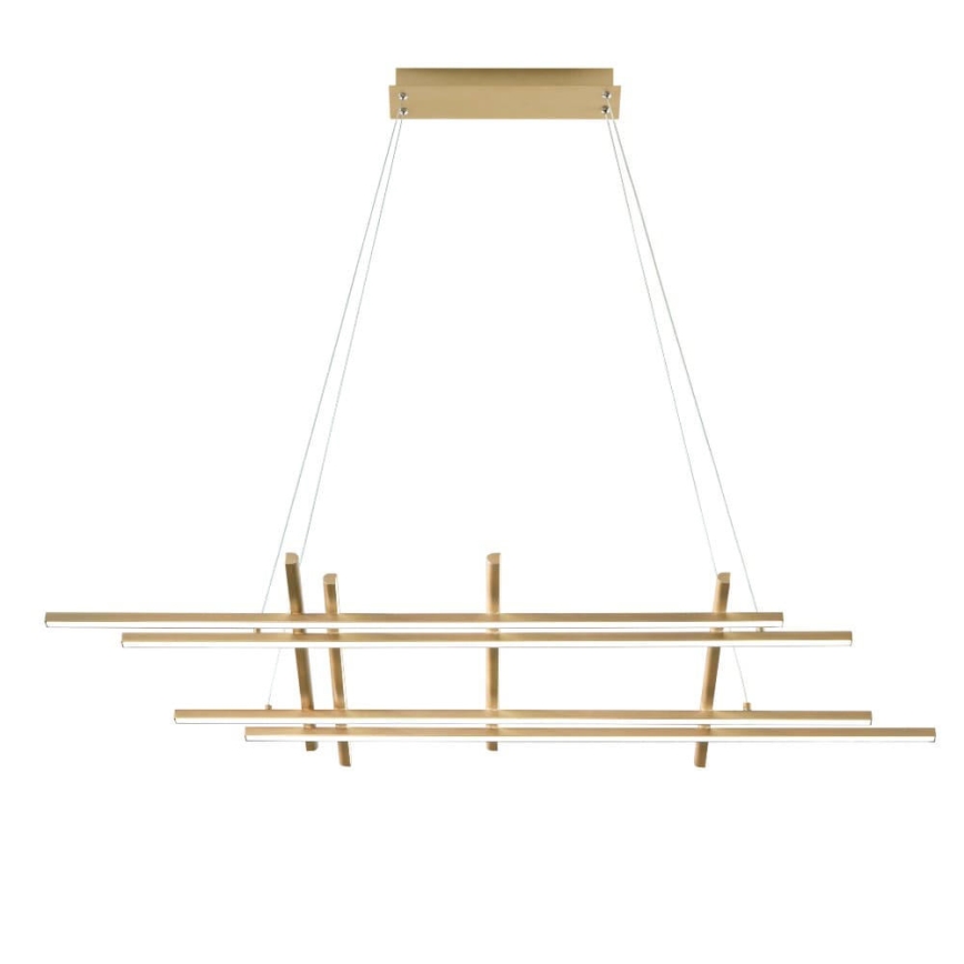 Ondaluce - MOVIDA LED/114W/230V Dimmable Cable-Suspended Pendant Light, Gold