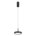 Ondaluce - NINA Cable-Suspended LED Pendant Light LED/20W/230V Ø 19 cm Black