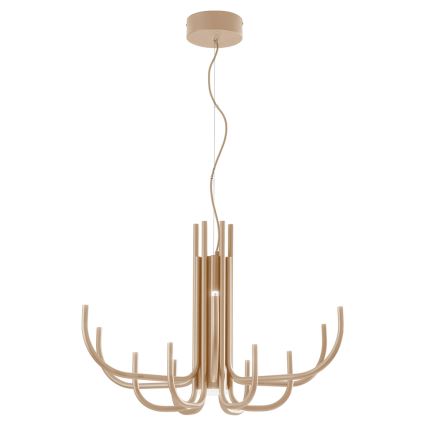Ondaluce - NOUVEAU LED Dimmable Cable-Hung Chandelier LED/35W/230V, Ø 78 cm, Gold