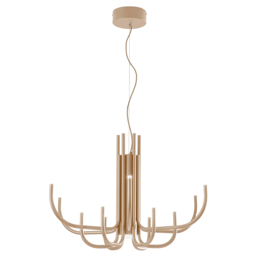Ondaluce - NOUVEAU LED Dimmable Cable-Hung Chandelier LED/35W/230V, Ø 78 cm, Gold