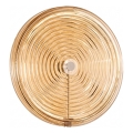 Ondaluce - Replacement lampshade for JOKEY floor lamp, Ø 40 cm, smoky beige