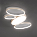 Ondaluce - RICE Dimmable LED Ceiling Light, 34W, 230V, 45 x 80 cm, Gold